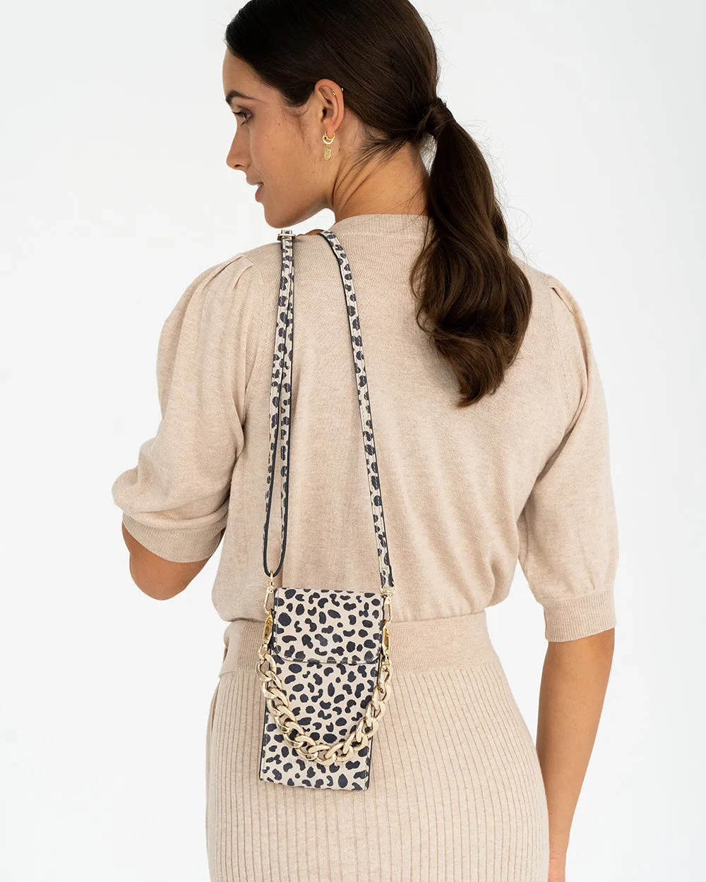 Celeste Phone Bag - Spot Suede