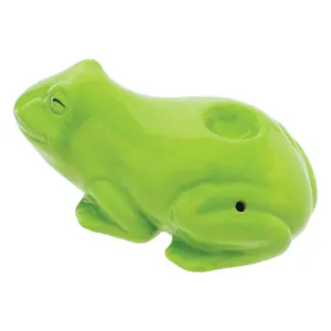 Ceramic Frog Pipe