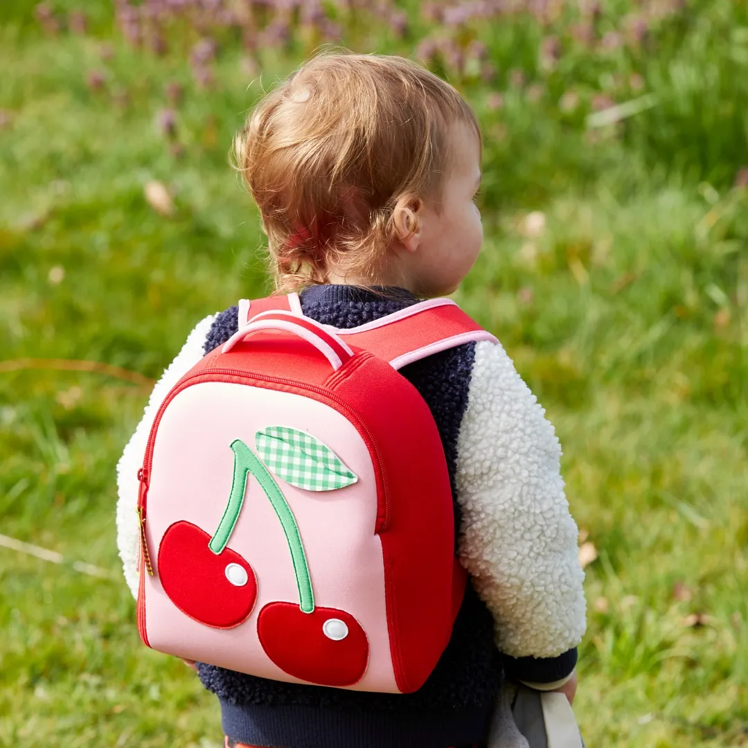 Cherry Harness Toddler Backpack - Dabbawalla Bags