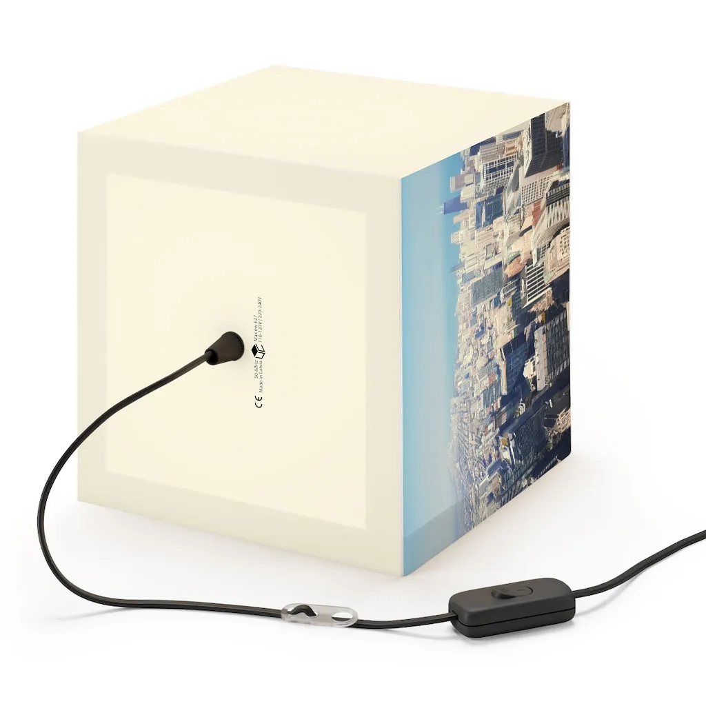 Chicago Skyline Light Cube Lamp