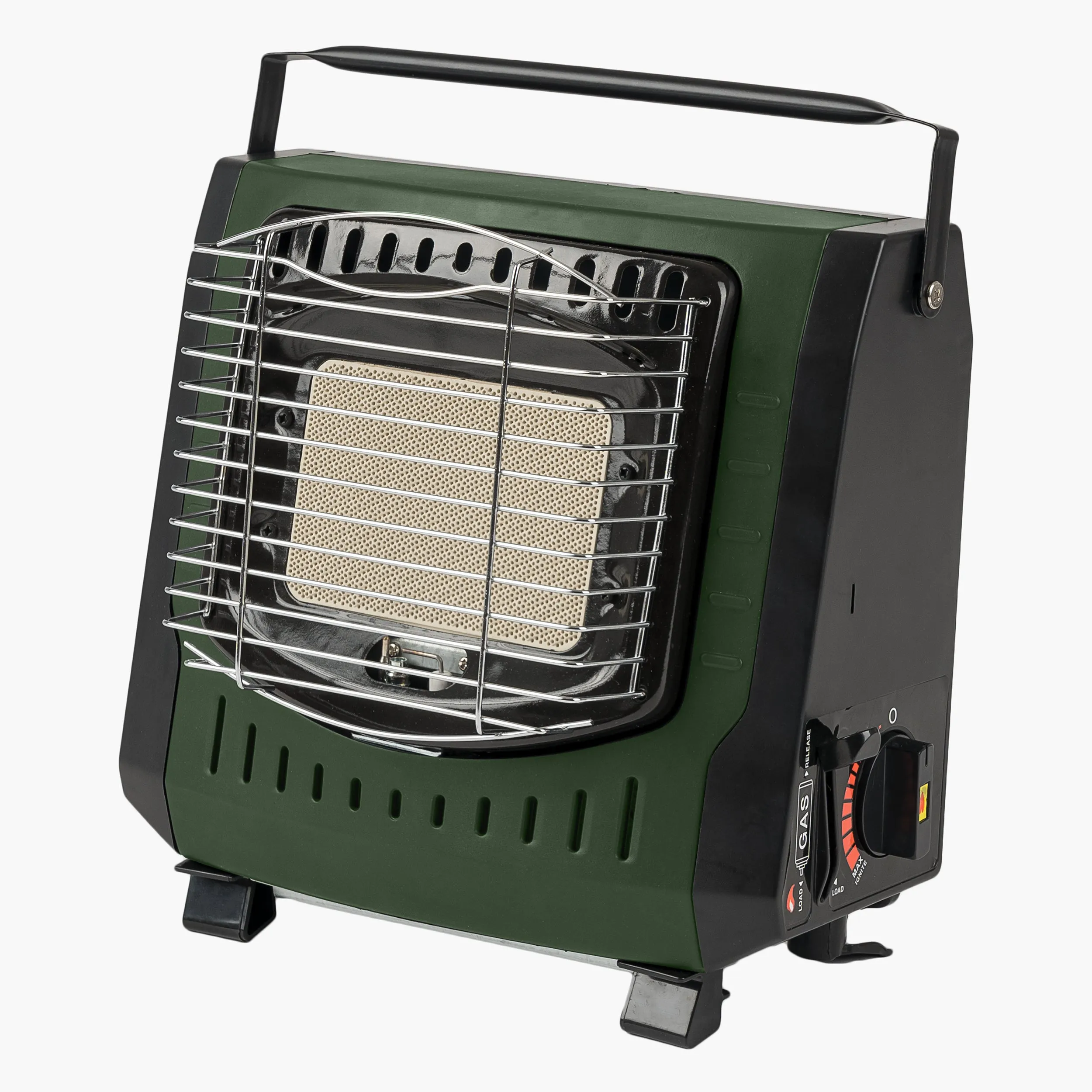 COMPACT GAS HEATER, GREEN