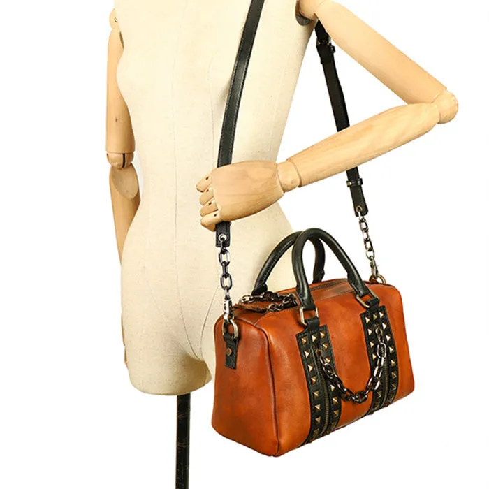 Cool Womens Over The Shoulder Handbags Genuine Leather Crossbody Bags