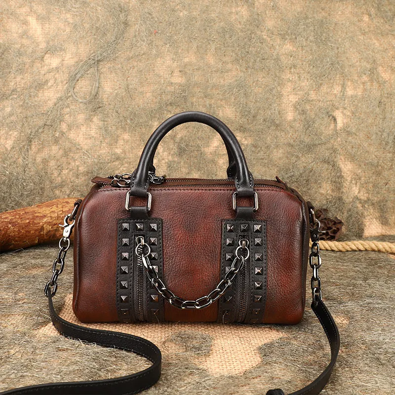 Cool Womens Over The Shoulder Handbags Genuine Leather Crossbody Bags