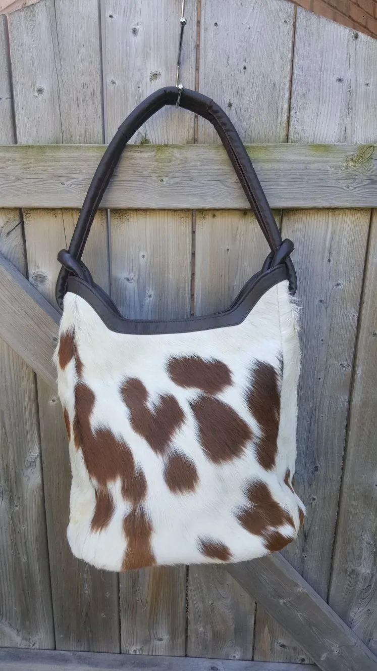 Cowhide Bucket Bag in 2019