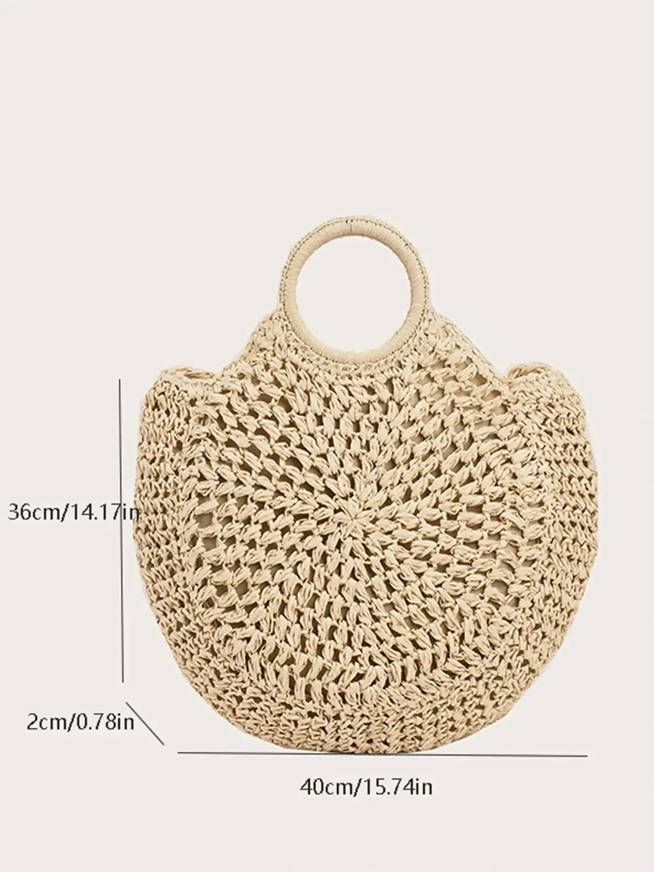 Crochet Boho Bag 2in1