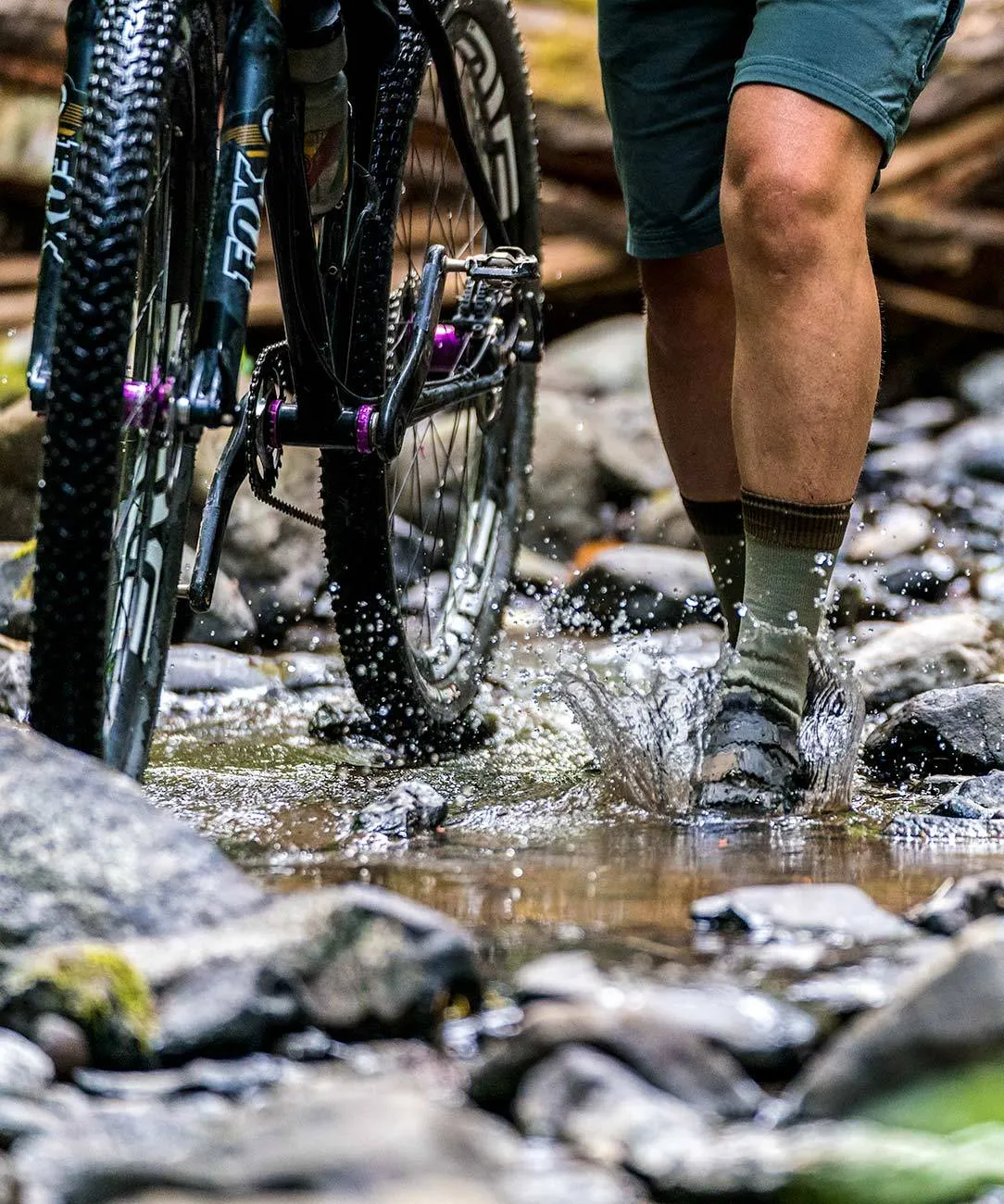 Crosspoint Waterproof Mountain Socks - Wool Blend