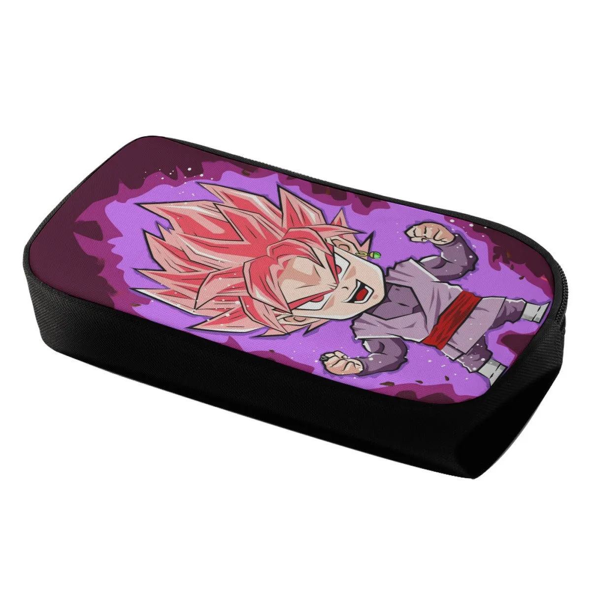 DBZ Goku Black Zamasu Rose Super Saiyan Cute Chibi Design Pencil Bag