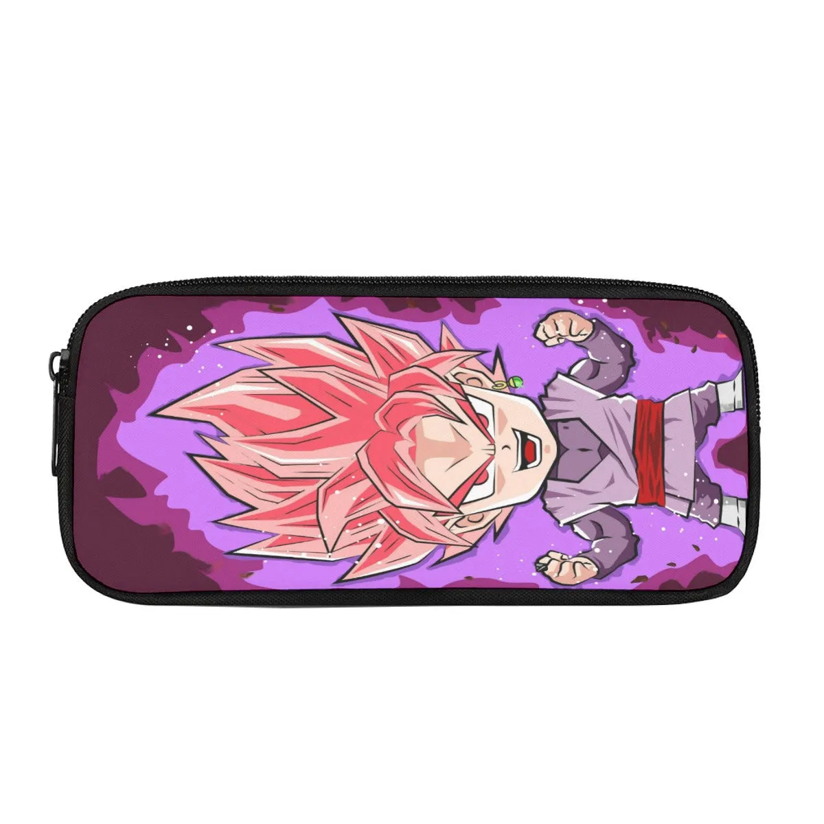 DBZ Goku Black Zamasu Rose Super Saiyan Cute Chibi Design Pencil Bag