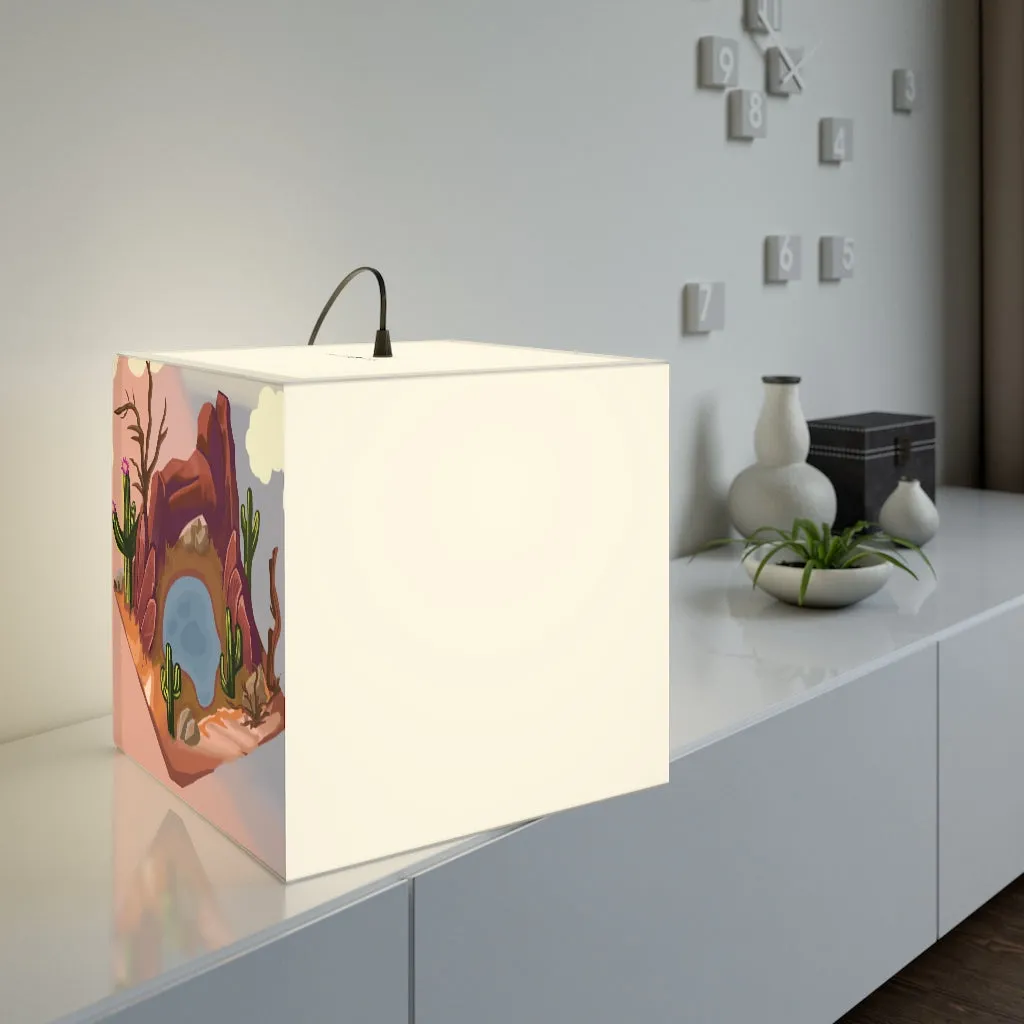 Desert Light Cube Lamp