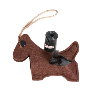 Doglemi Poop Bag Dispenser (Brown)