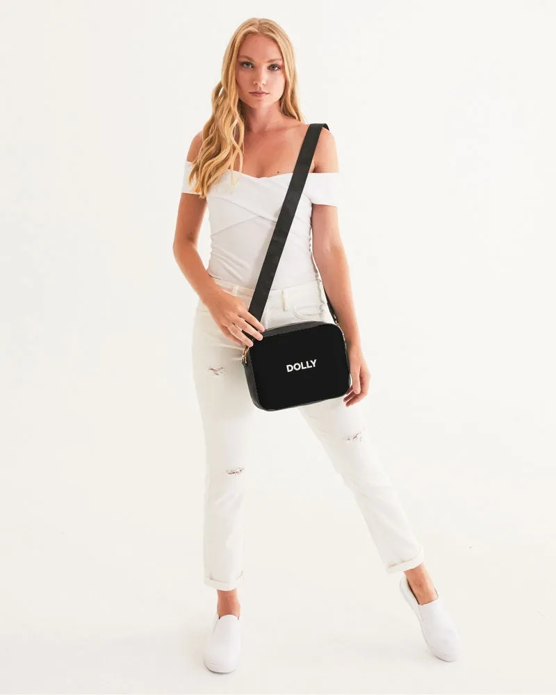 DOLLY LOGO Crossbody Bag black