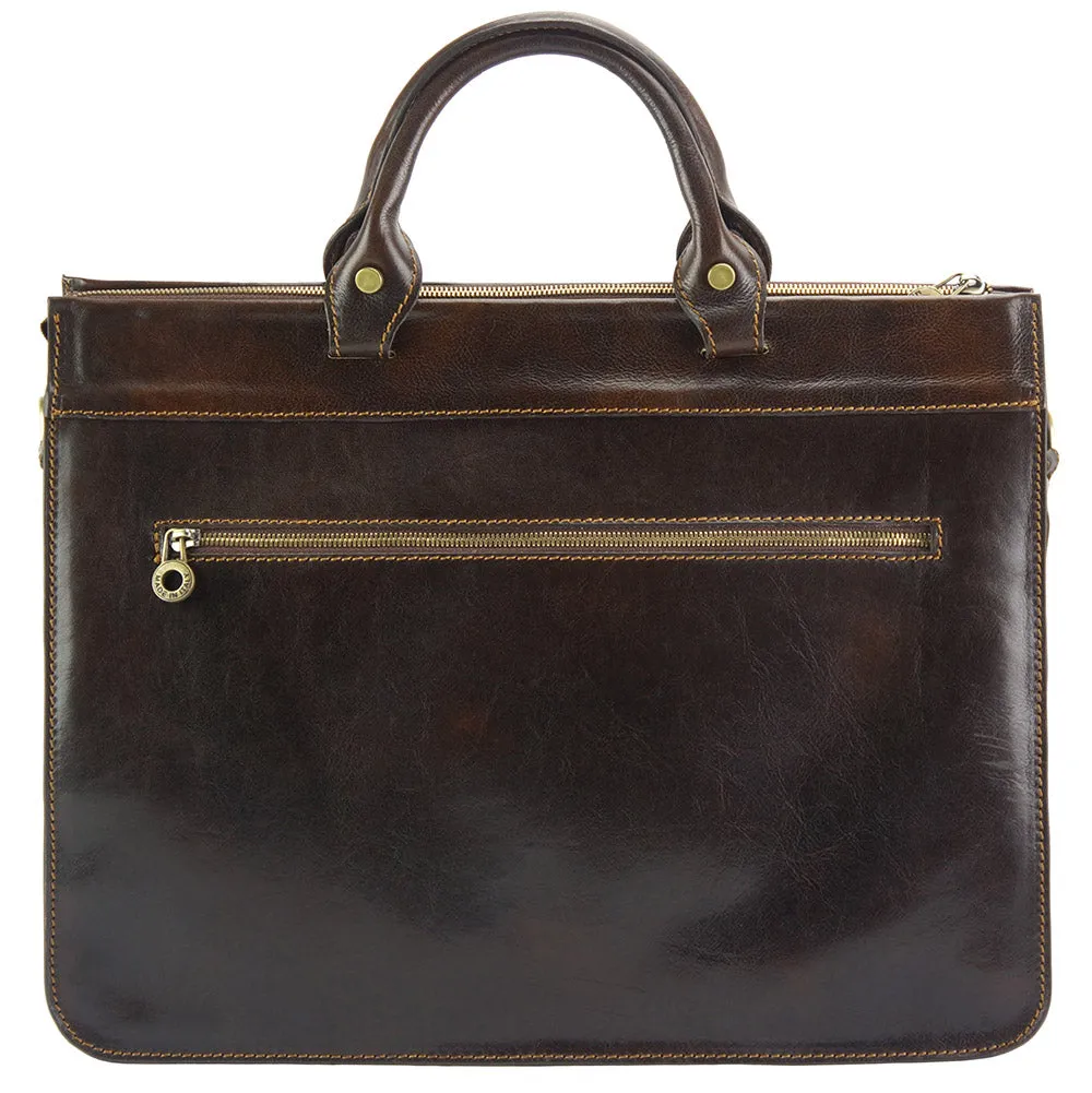 Donato leather Briefcase