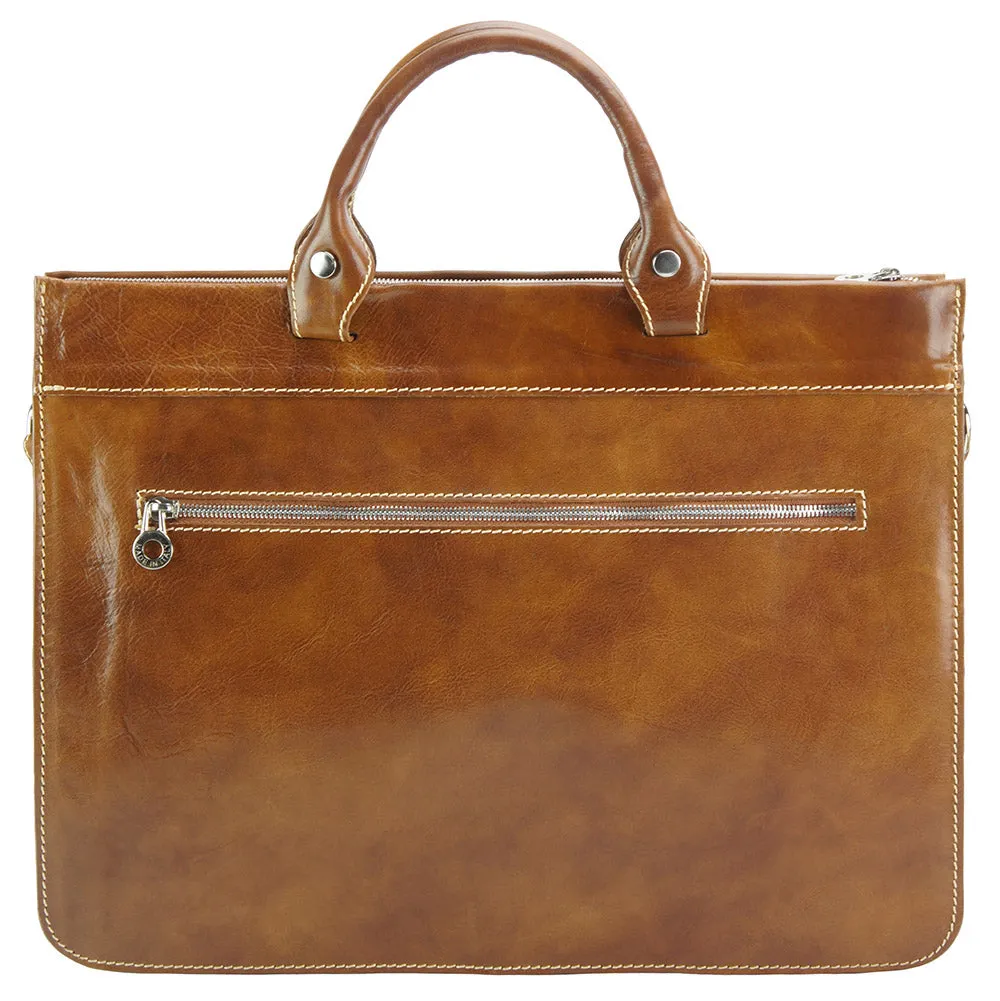 Donato leather Briefcase