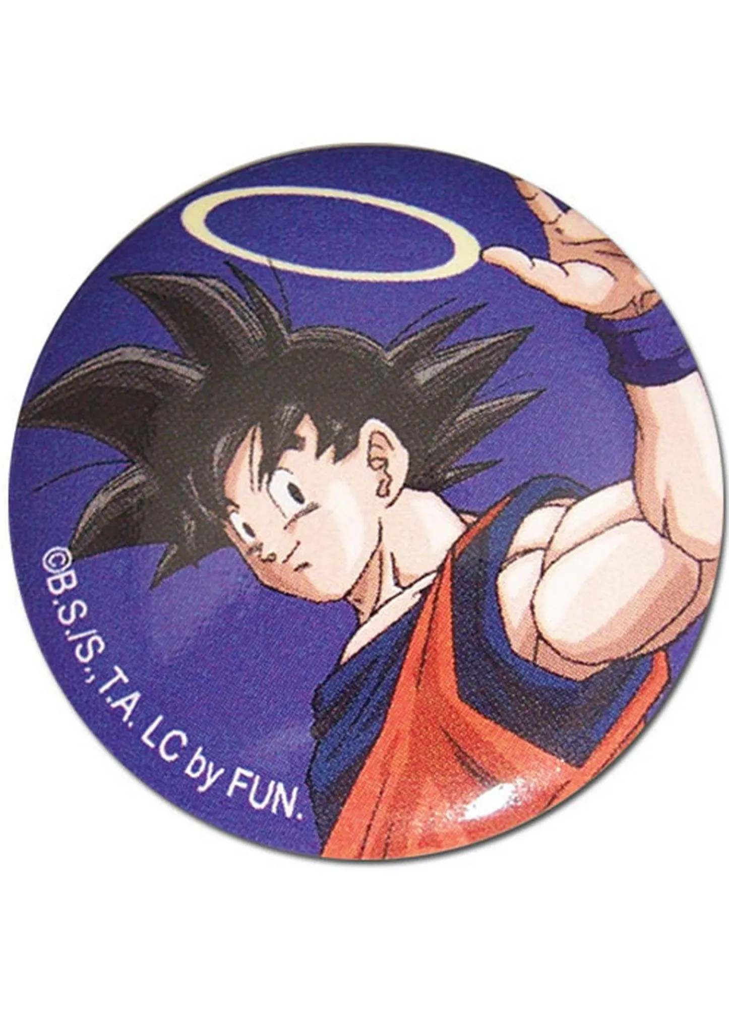 Dragon Ball Z - Son Goku With Halo Button