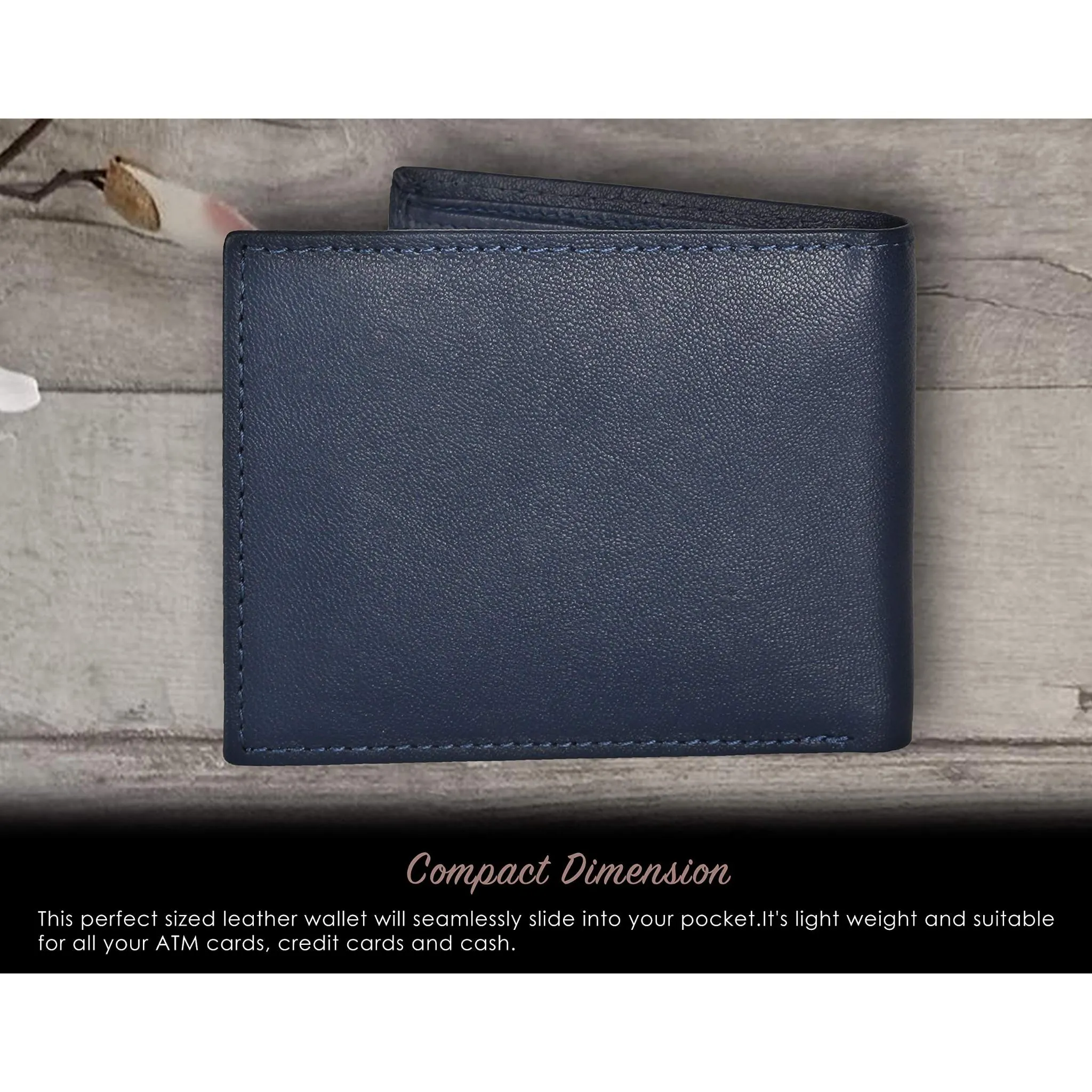 DUBLIN RFID Protected Leather Wallet  for Men