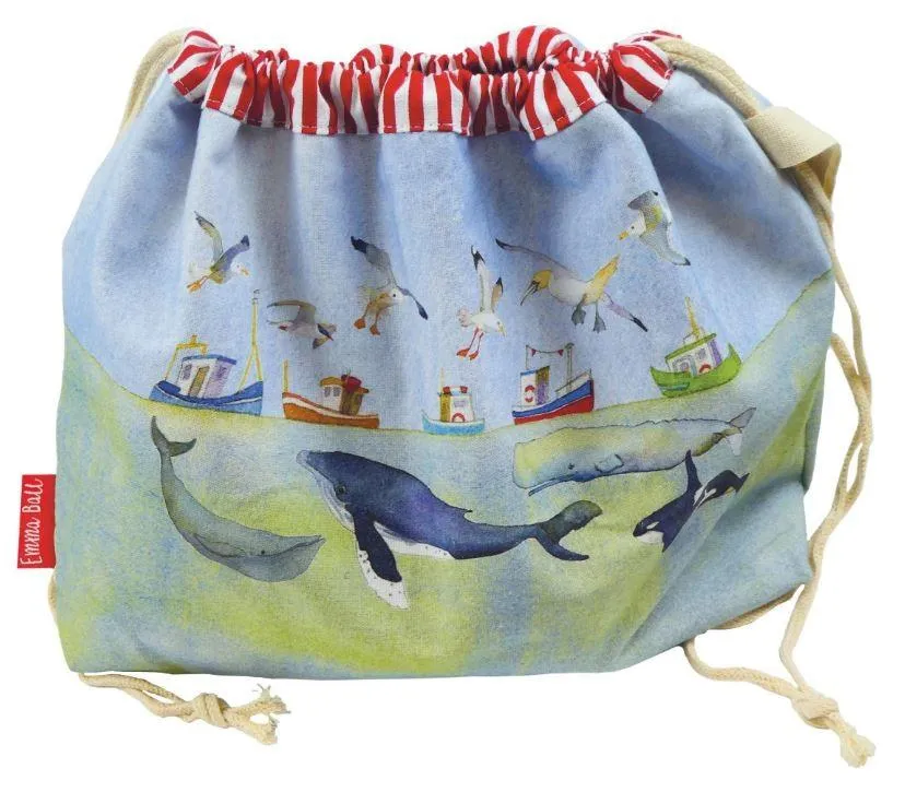 Emma Ball - Drawstring Bag - Under the Sea