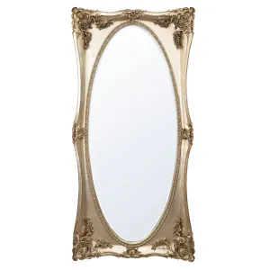 Extra Tall Champagne Silver Mirror 185cm