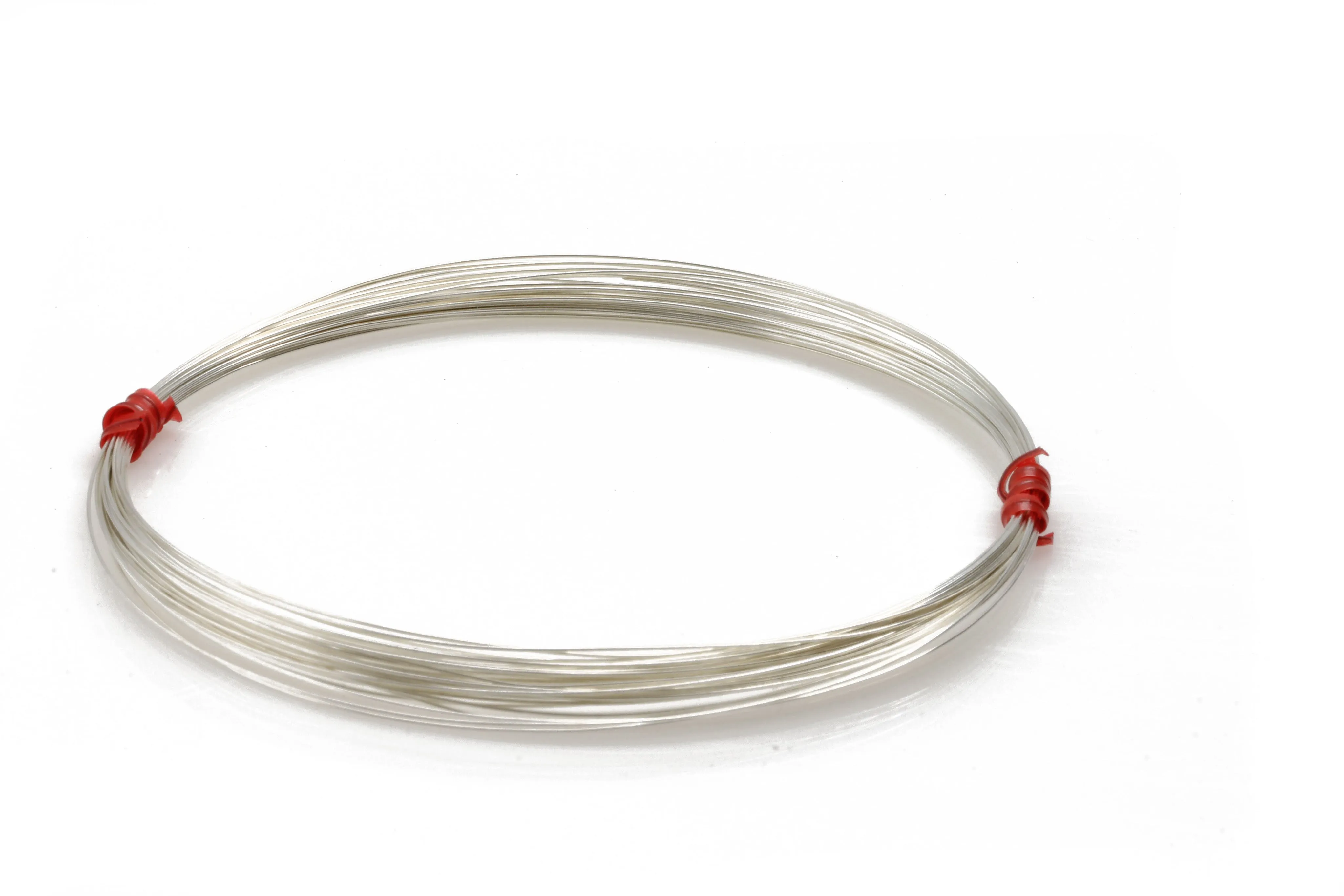 FAB Metals - Fine Silver 999 0.4mm [1mt] Round Wire 26 gauge | FS-0.4W | Jewellery Making Supply