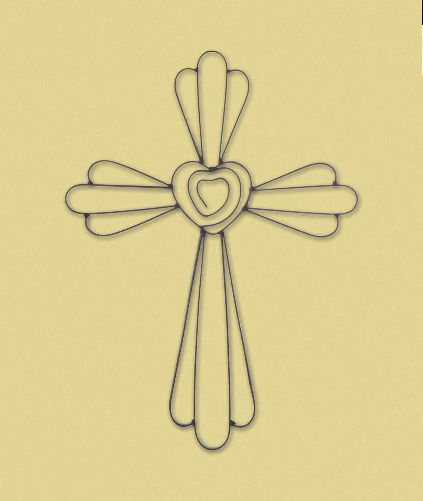 Faith & Love Wall Cross