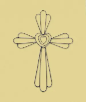 Faith & Love Wall Cross