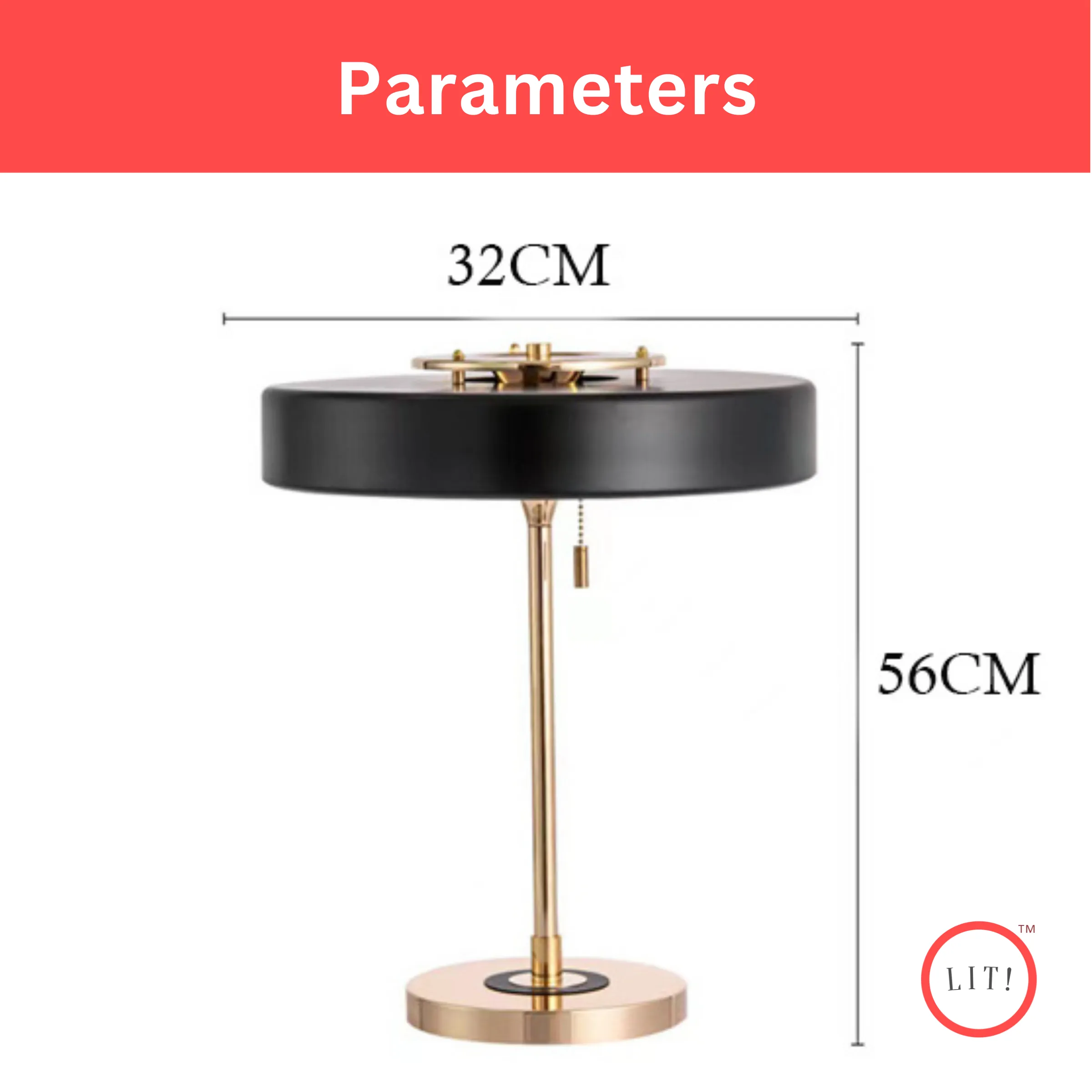 Fashionable Creative Rogano Table Lamp