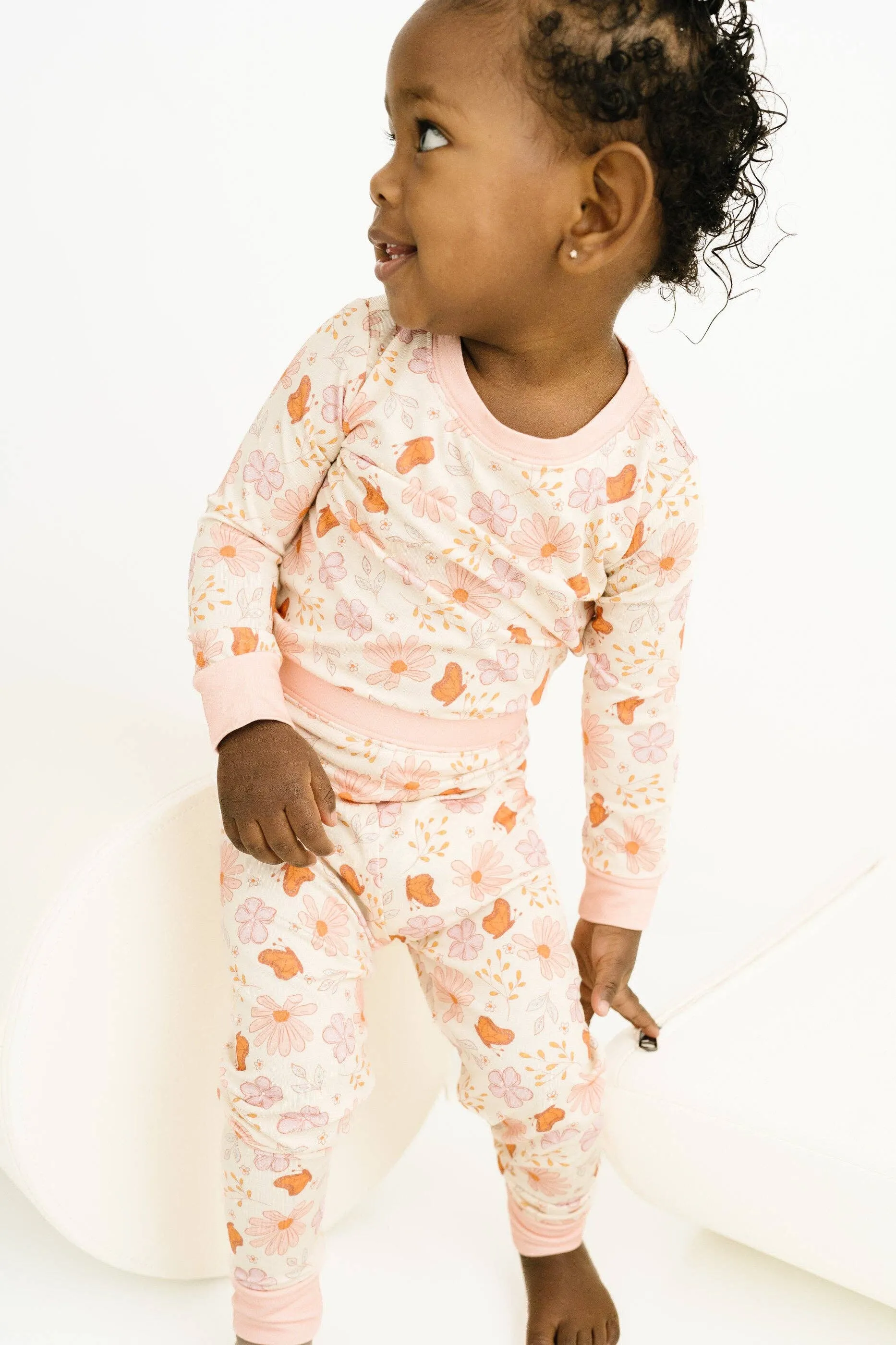 Floral Flutters Bamboo Set