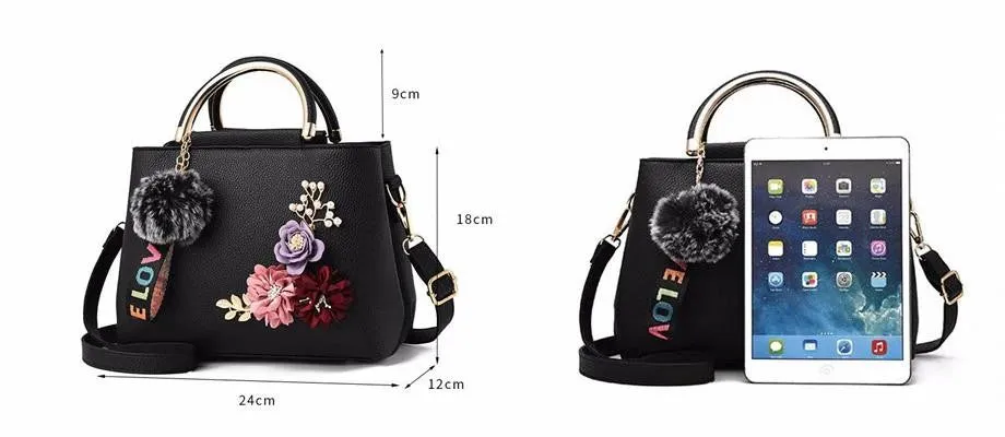 Flower Cross Body Hand Bag