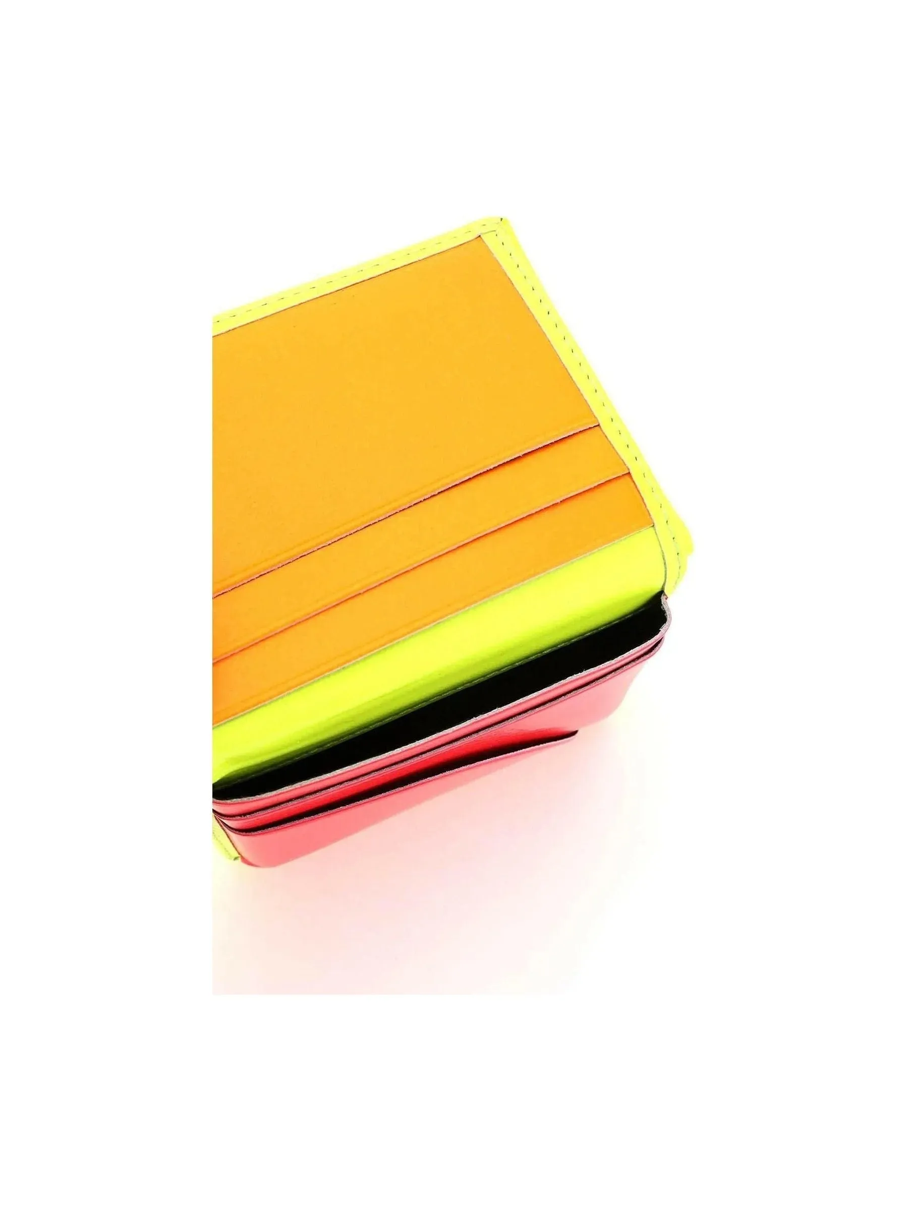 Fluo Leather Bifold Wallet