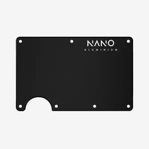 Front & Back Wallet Cover Plates (Phantom Black)