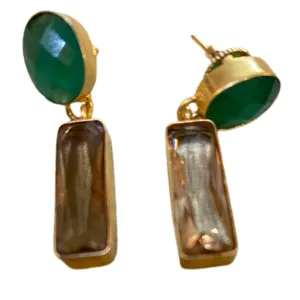 GiaSemi precious gemstones earrings