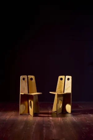 Gilbert Marklund Pair of Chairs