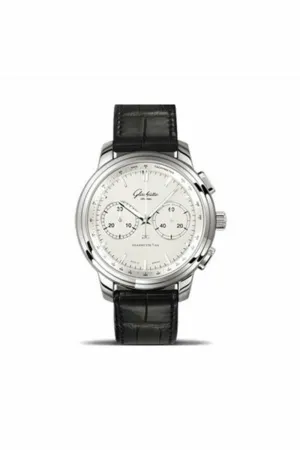 glashutte original quintessentials senator chronograph xl watch