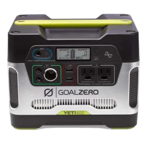 Goal Zero 23000 Yeti 400 110V Portable Power Station Solar Generator New