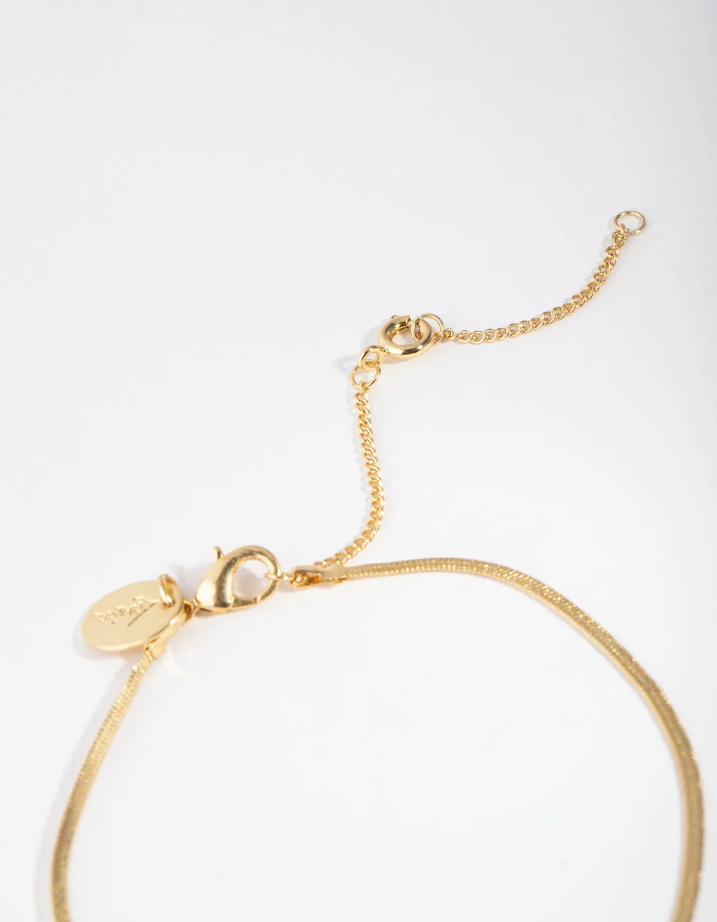 Gold Thin Snake Chain Bracelet