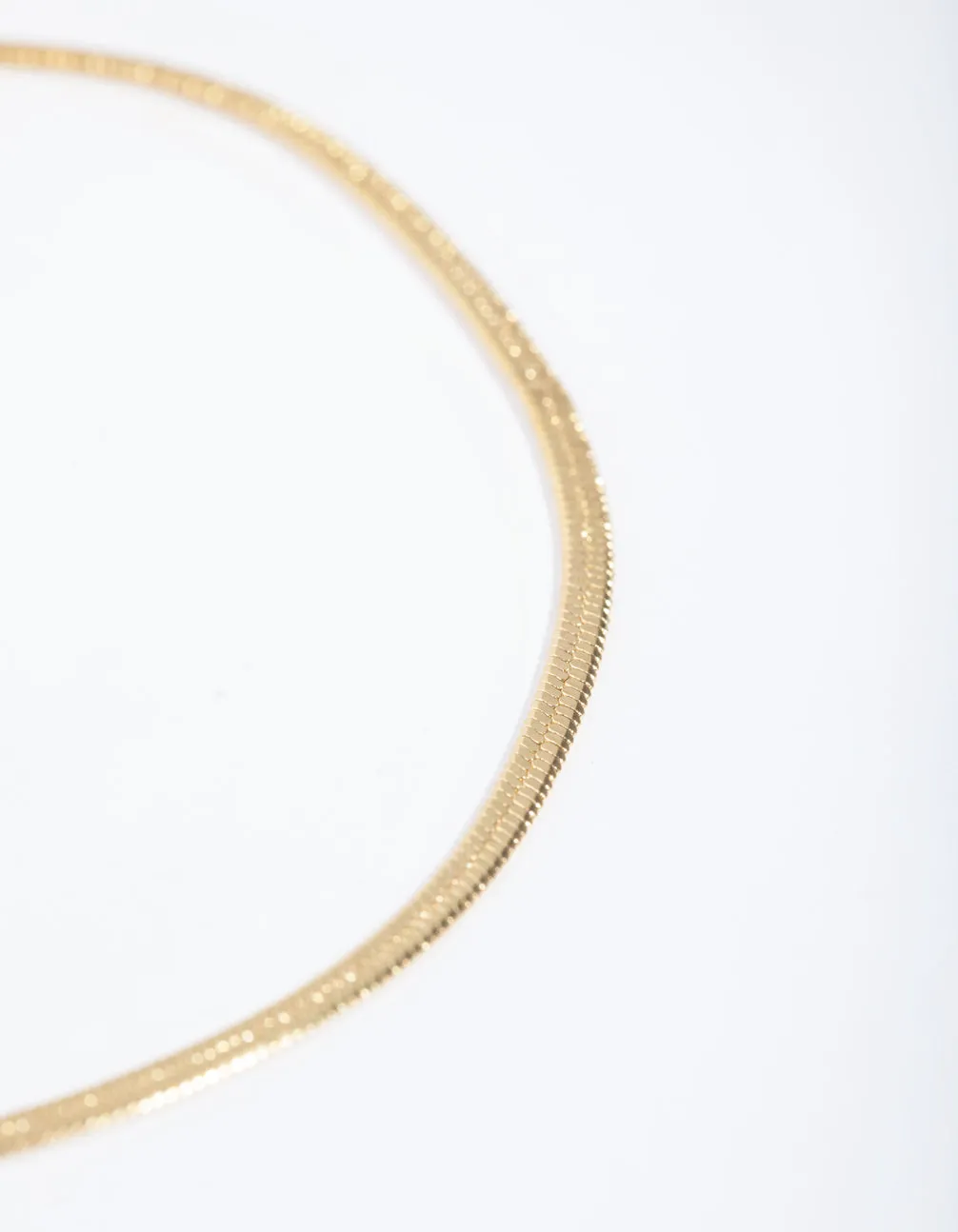 Gold Thin Snake Chain Bracelet