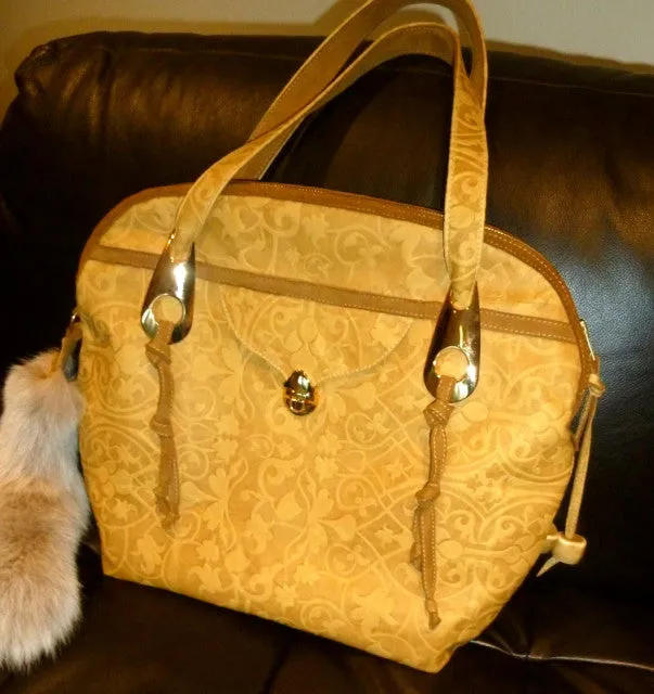 Golden Large Handbag