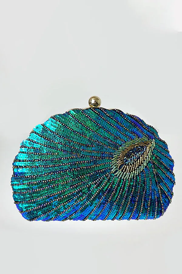 Gorgeous Sequin Glitter Rhinestones Evening Bag