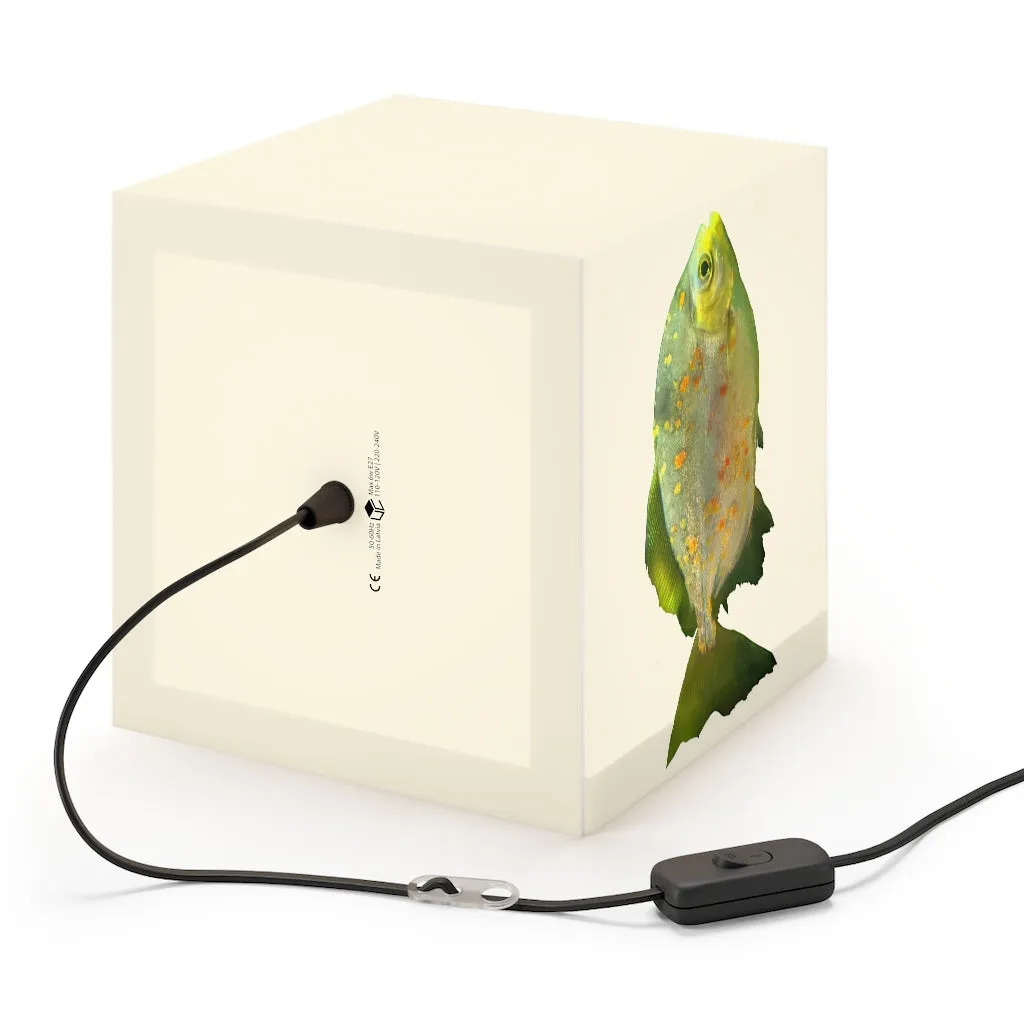 Green Fish with Specs Personalized Lamp