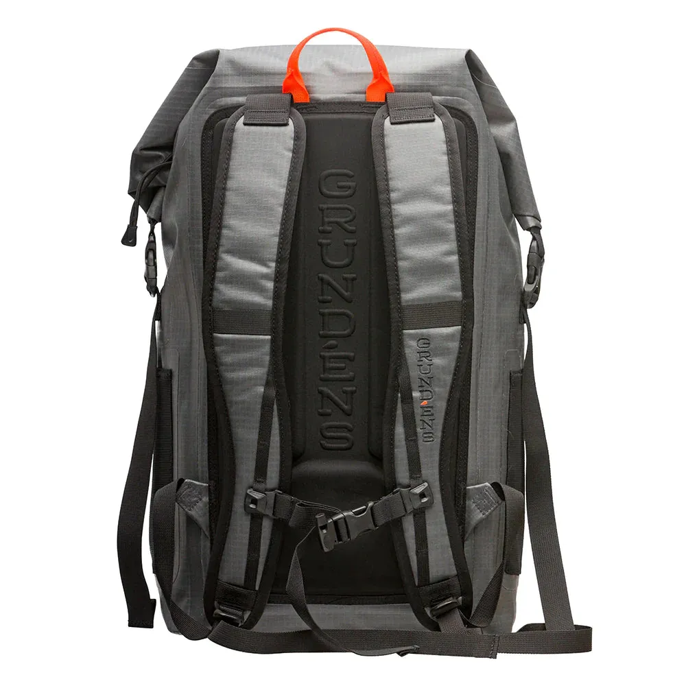 Grundens Wayward Roll Top Waterproof Backpack 38L in Deep Depths