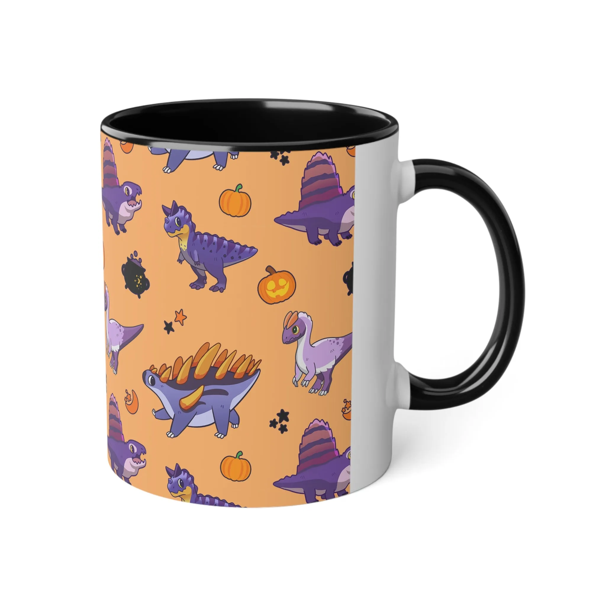 Halloween Dinos -  Orange Mug (European Edition)