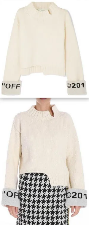 Intarsia Wool-blend Sweater