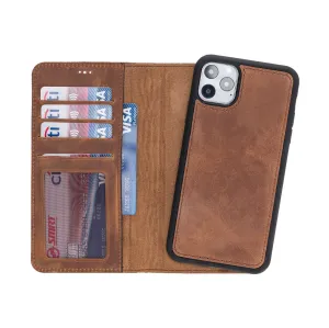 iPhone 11 Pro Max Leather Wallet Case