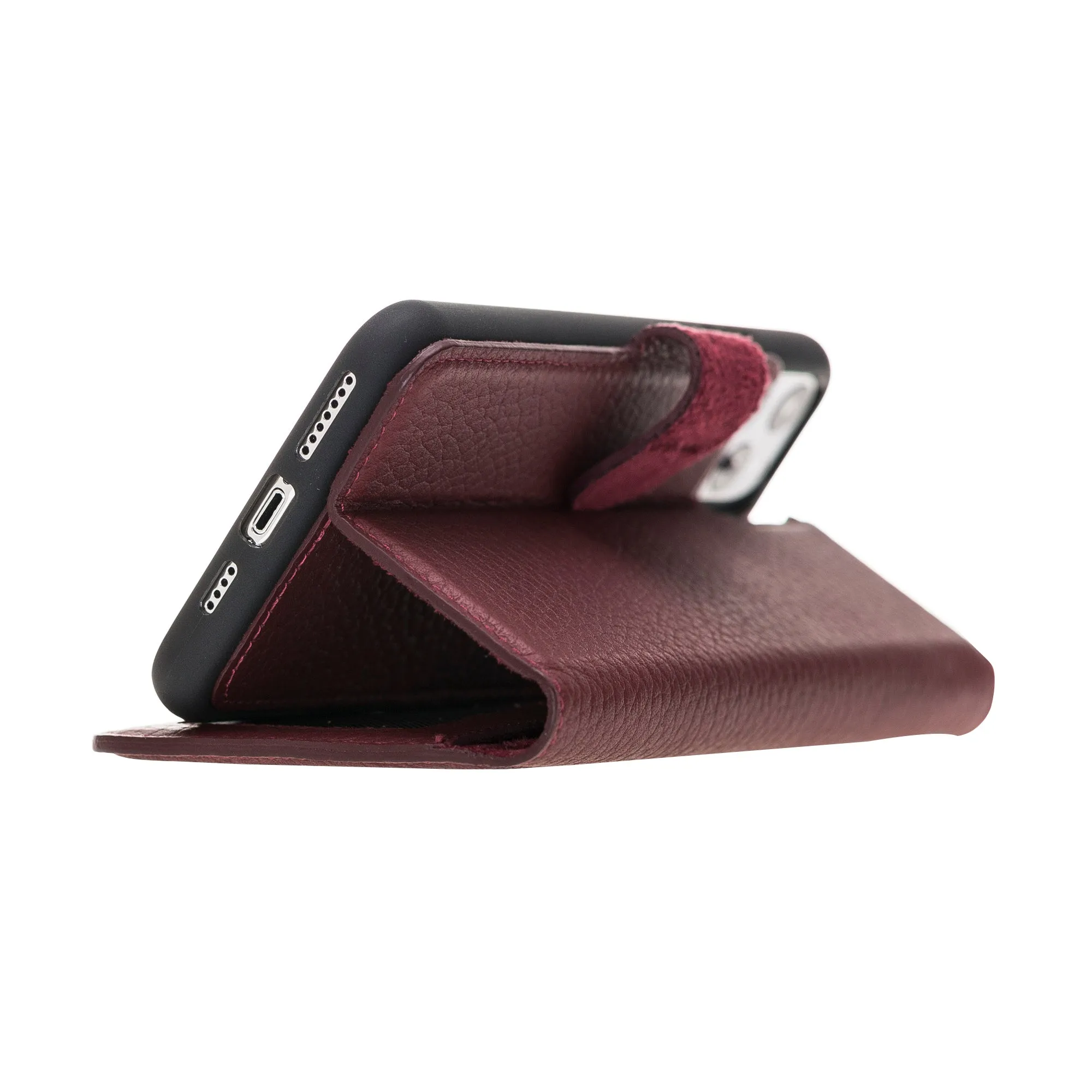 iPhone 11 Pro Max Leather Wallet Case