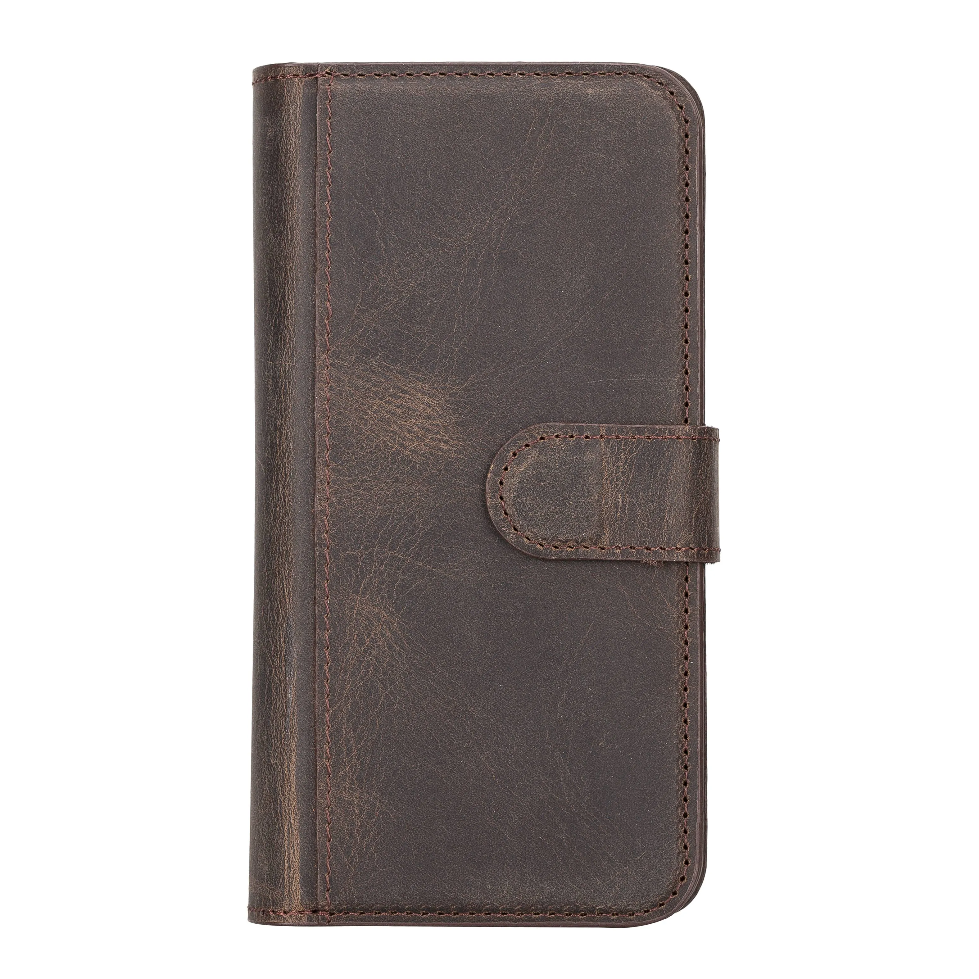 iPhone 14 Pro Max Dual Leather Wallet Case