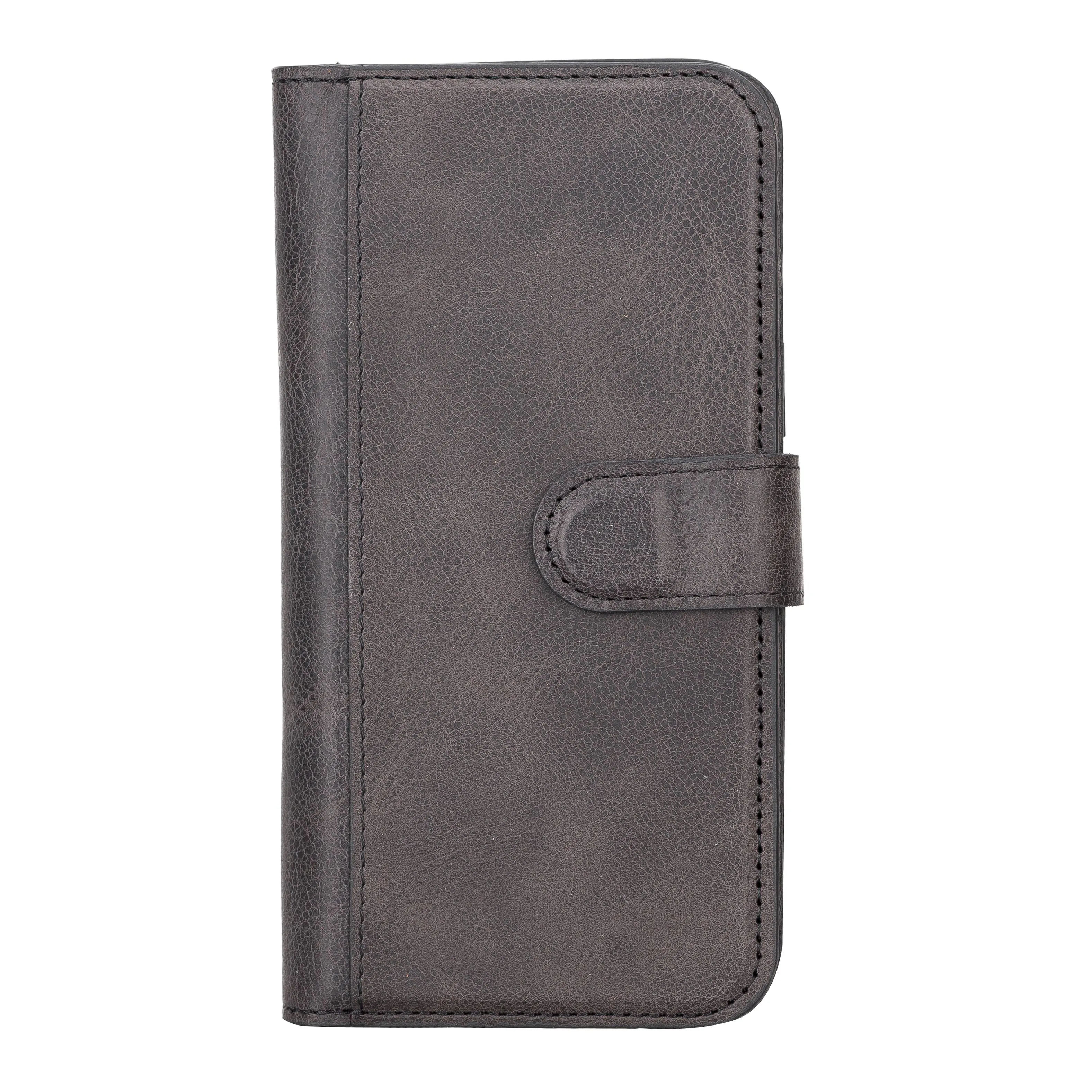 iPhone 14 Pro Max Dual Leather Wallet Case