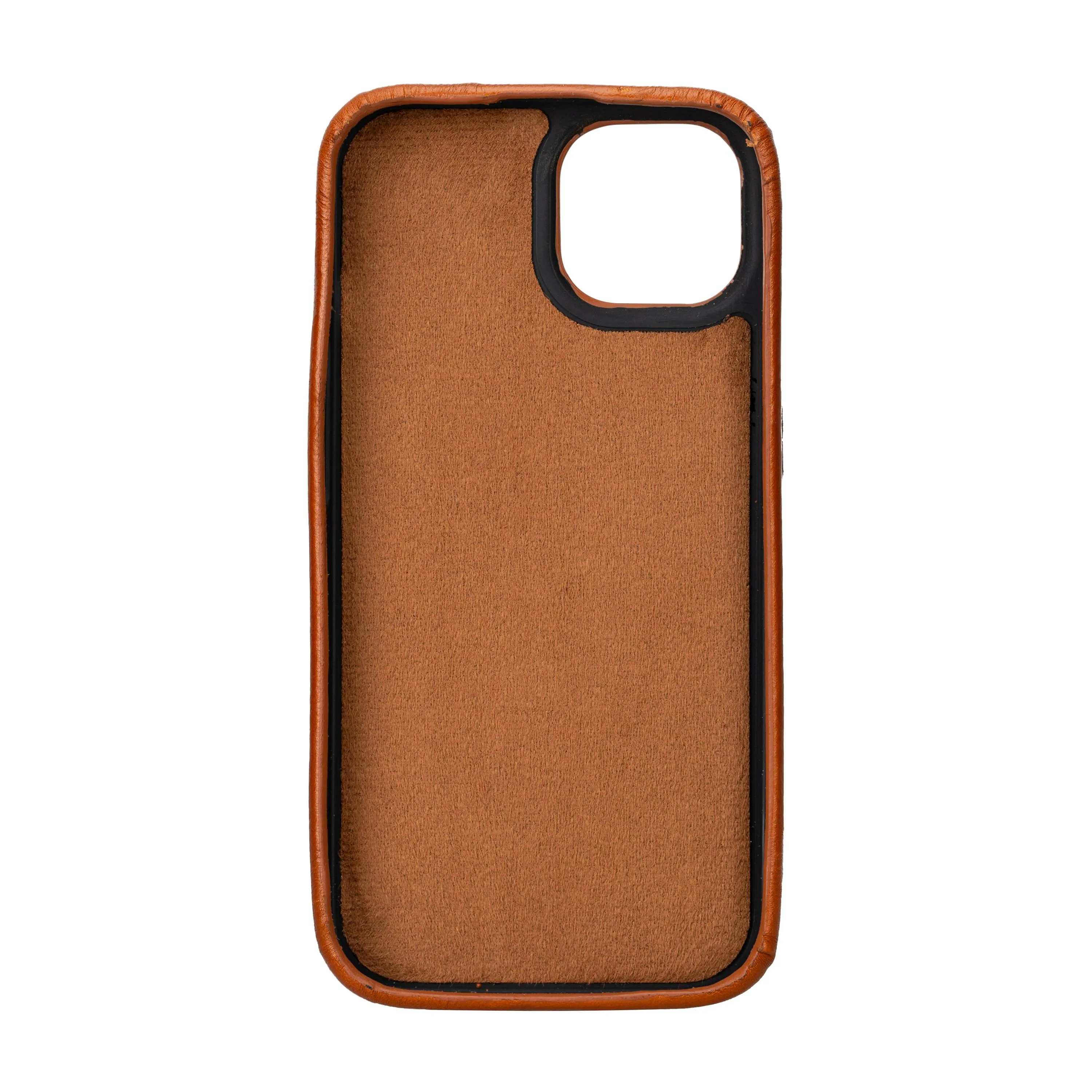 iPhone 15 Snap-on Leather Wallet Case