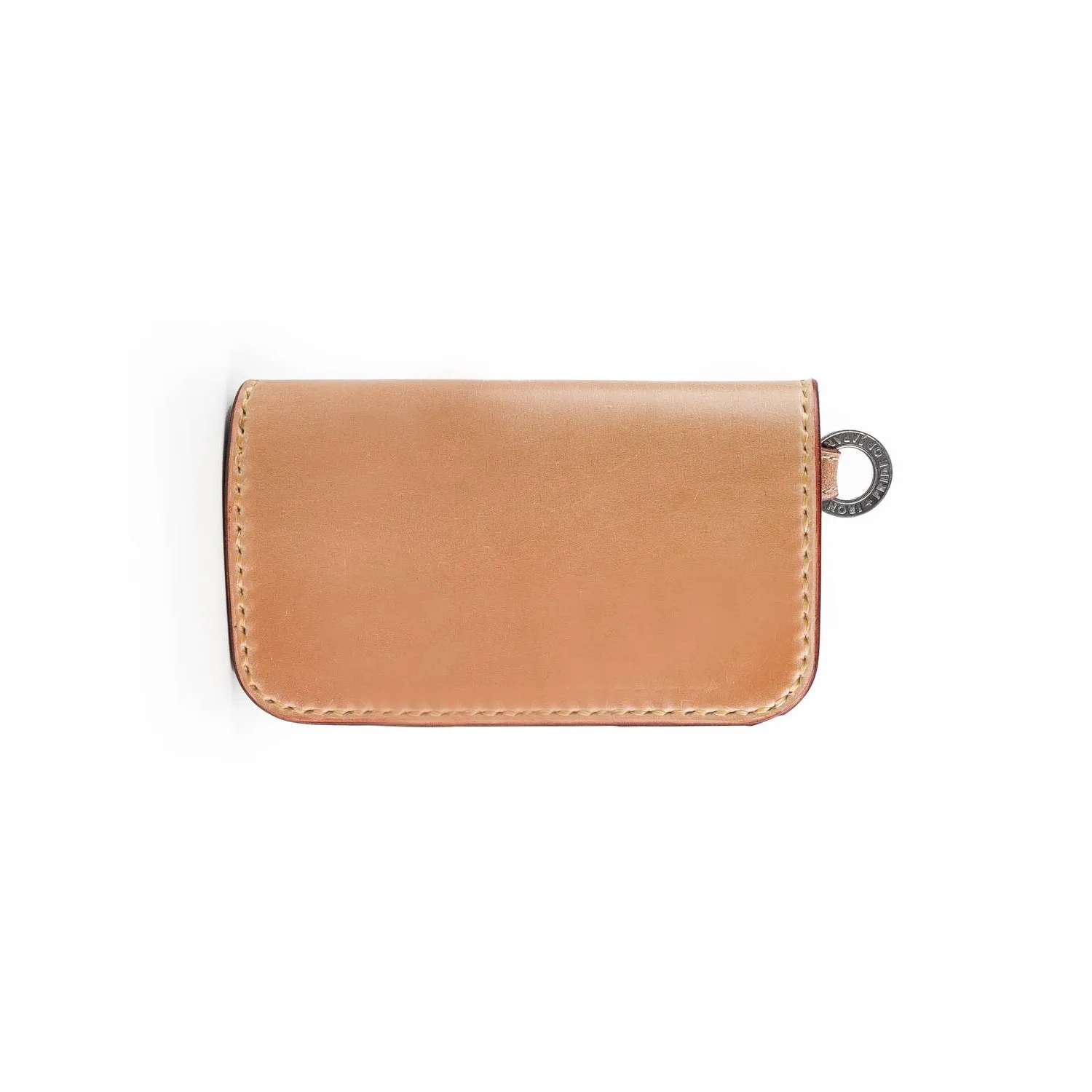 Iron Heart IHG-02-NAT Medium Shell Cordovan Wallet Natural