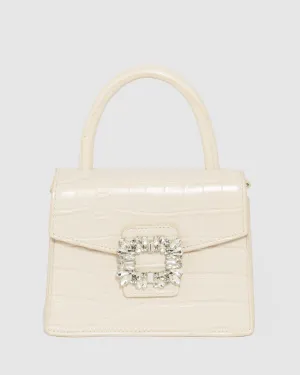 Ivory Eleanor Top Handle Bag