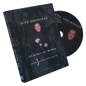 Jeff Sheridan Genius at Work Vol 3 Original Magic - DVD