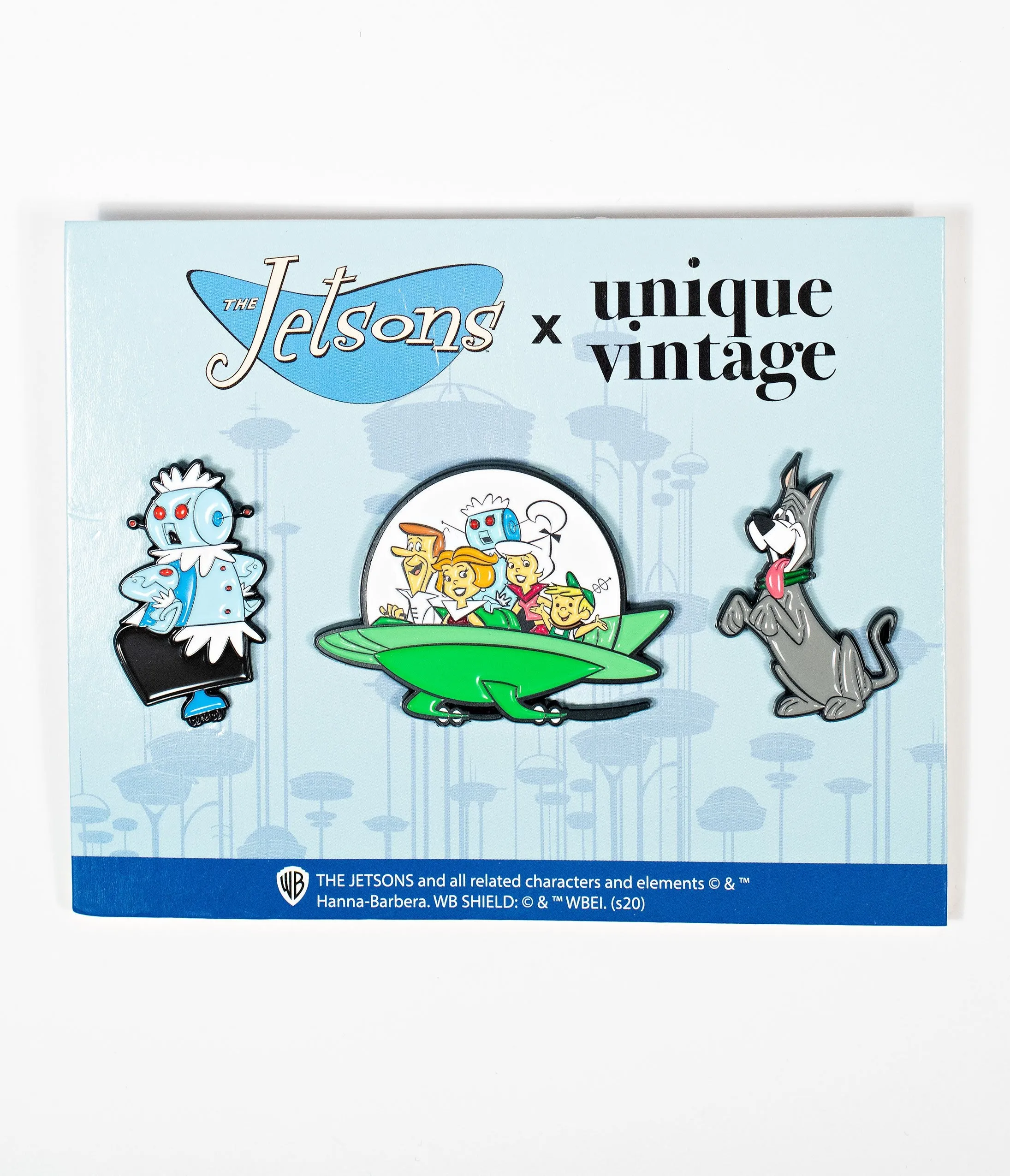 Jetsons x Unique Vintage Pin Set